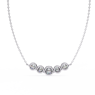 Floral Cluster Pendant by Aupulent Jewellery 100% certified lab grown diamonds
