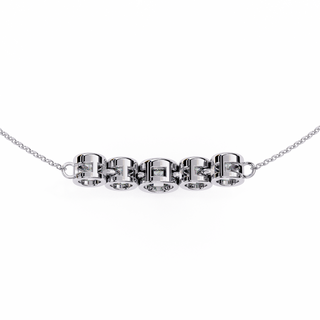 Floral Cluster Pendant by Aupulent Jewellery 100% certified lab grown diamonds