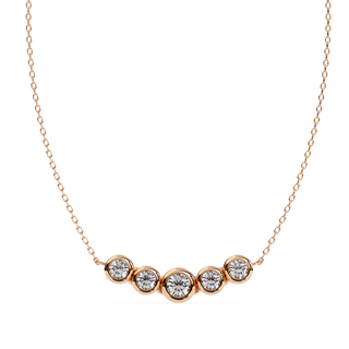 Floral Cluster Pendant by Aupulent Jewellery 100% certified lab grown diamonds