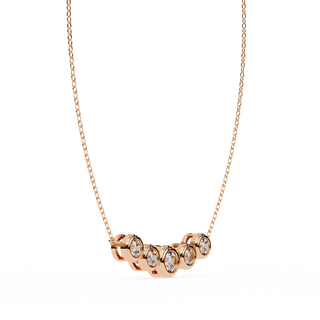 Floral Cluster Pendant by Aupulent Jewellery 100% certified lab grown diamonds