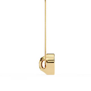 Minimalist Solitaire Pendant by Aupulent Jewellery 100% certified lab grown diamonds