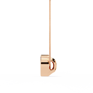 Minimalist Solitaire Pendant by Aupulent Jewellery 100% certified lab grown diamonds