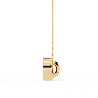 Minimalist Solitaire Pendant by Aupulent Jewellery 100% certified lab grown diamonds