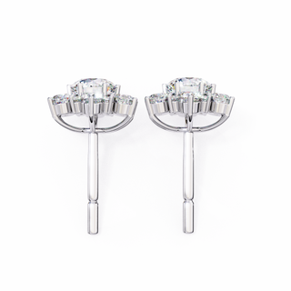 Flower Lab Grown Diamond Pendant by Aupulent Jewellery 100% certified lab grown diamonds
