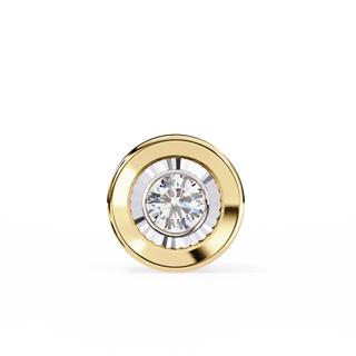 Minimalist Solitaire Pendant by Aupulent Jewellery 100% certified lab grown diamonds