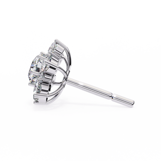 Flower Lab Grown Diamond Pendant by Aupulent Jewellery 100% certified lab grown diamonds