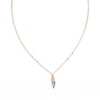 Mixed-Cut Pendant by Aupulent Jewellery 100% certified lab grown diamonds