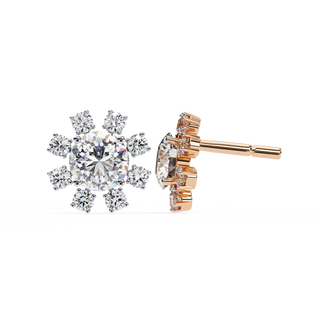 Sunburst Lab Grown Diamond Pendant by Aupulent Jewellery 100% certified lab grown diamonds