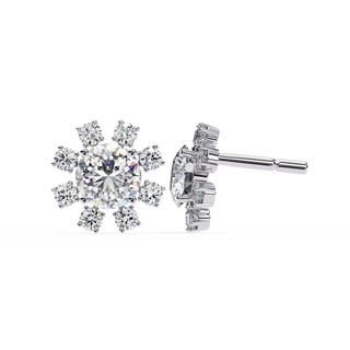 Sunburst Lab Grown Diamond Pendant by Aupulent Jewellery 100% certified lab grown diamonds