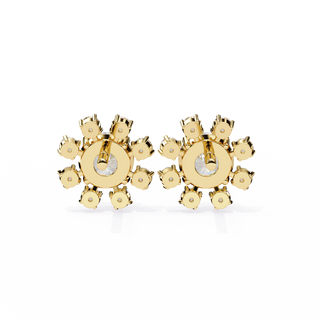 Sunburst Lab Grown Diamond Pendant by Aupulent Jewellery 100% certified lab grown diamonds