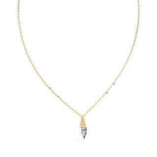 Mixed-Cut Pendant by Aupulent Jewellery 100% certified lab grown diamonds