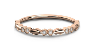 Art Deco Inspired Diamond Eternity Band