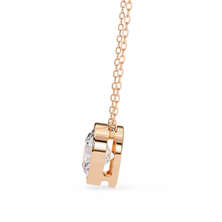 Round Brilliance Pendant by Aupulent Jewellery 100% certified lab grown diamonds