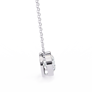 Round Brilliance Pendant by Aupulent Jewellery 100% certified lab grown diamonds