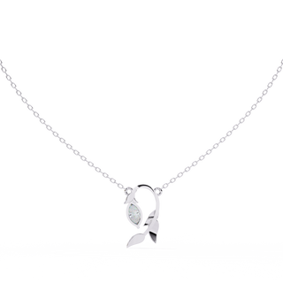 Marquise Solitaire Pendant by Aupulent Jewellery 100% certified lab grown diamonds
