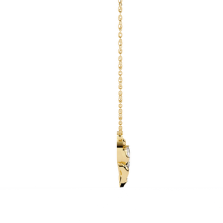 Marquise Solitaire Pendant by Aupulent Jewellery 100% certified lab grown diamonds