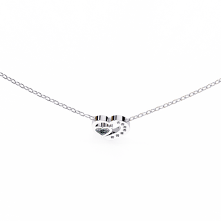 Heart Accent Pendant by Aupulent Jewellery 100% certified lab grown diamonds