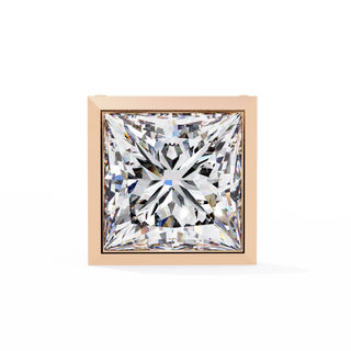 Princess Cut Lab Grown Diamond Stud Earrings by Aupulent Jewellery 100% certified lab grown diamonds