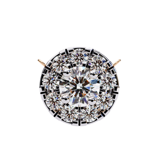Floral Inspired Pendant by Aupulent Jewellery 100% certified lab grown diamonds