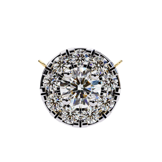 Floral Inspired Pendant by Aupulent Jewellery 100% certified lab grown diamonds