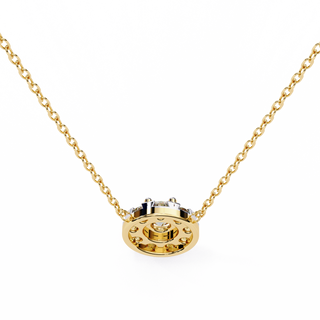 Floral Inspired Pendant by Aupulent Jewellery 100% certified lab grown diamonds