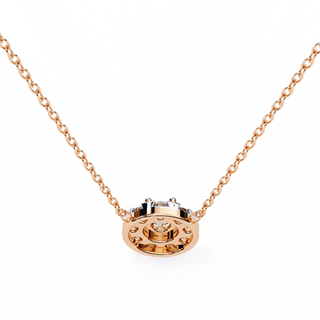 Floral Inspired Pendant by Aupulent Jewellery 100% certified lab grown diamonds