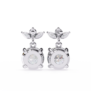 Butterfly Lab Grown Diamond Earrings by Aupulent Jewellery 100% certified lab grown diamonds
