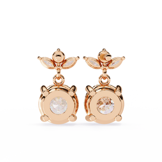 Butterfly Lab Grown Diamond Earrings by Aupulent Jewellery 100% certified lab grown diamonds