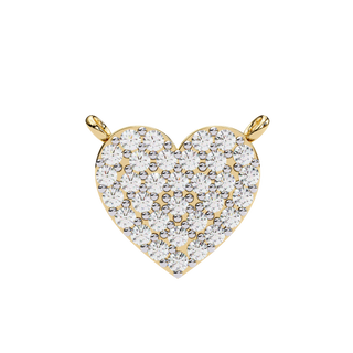 Cluster Art Pendant by Aupulent Jewellery 100% certified lab grown diamonds