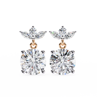 Butterfly Lab Grown Diamond Earrings by Aupulent Jewellery 100% certified lab grown diamonds