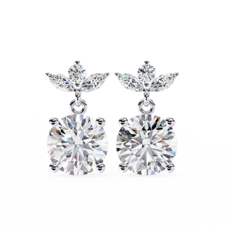 Butterfly Lab Grown Diamond Earrings by Aupulent Jewellery 100% certified lab grown diamonds