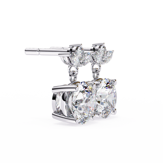 Butterfly Lab Grown Diamond Earrings by Aupulent Jewellery 100% certified lab grown diamonds