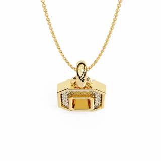 Modern Spray Pendant by Aupulent Jewellery 100% certified lab grown diamonds