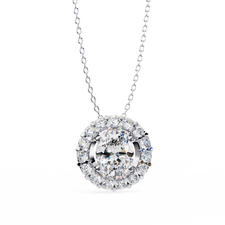 Mixed-Cut Elegance Pendant by Aupulent Jewellery 100% certified lab grown diamonds
