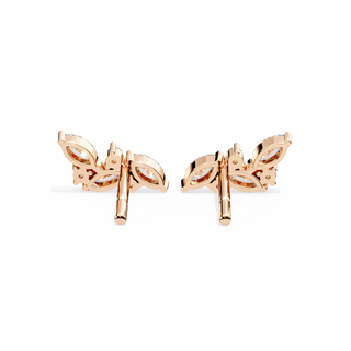 Floral Bouquet Lab Grown Diamond Earrings by Aupulent Jewellery 100% certified lab grown diamonds