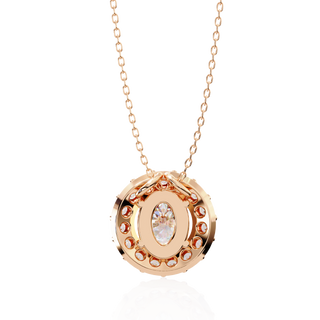Mixed-Cut Elegance Pendant by Aupulent Jewellery 100% certified lab grown diamonds