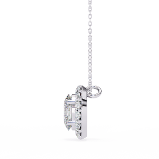 Mixed-Cut Elegance Pendant by Aupulent Jewellery 100% certified lab grown diamonds