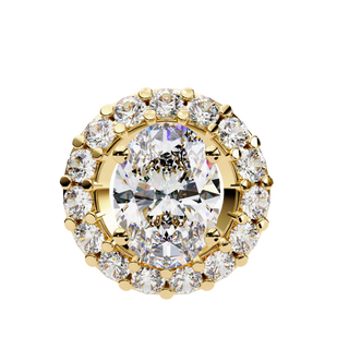 Mixed-Cut Elegance Pendant by Aupulent Jewellery 100% certified lab grown diamonds