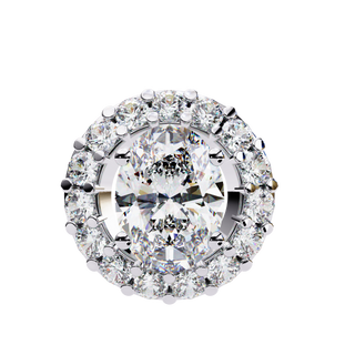 Mixed-Cut Elegance Pendant by Aupulent Jewellery 100% certified lab grown diamonds