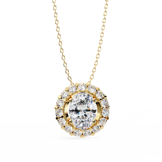 Mixed-Cut Elegance Pendant by Aupulent Jewellery 100% certified lab grown diamonds