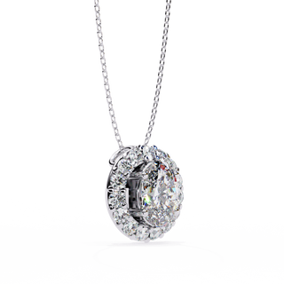 Mixed-Cut Elegance Pendant by Aupulent Jewellery 100% certified lab grown diamonds