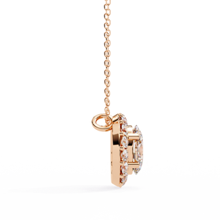 Mixed-Cut Elegance Pendant by Aupulent Jewellery 100% certified lab grown diamonds