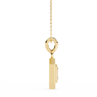 Emerald Cluster Pendant by Aupulent Jewellery 100% certified lab grown diamonds