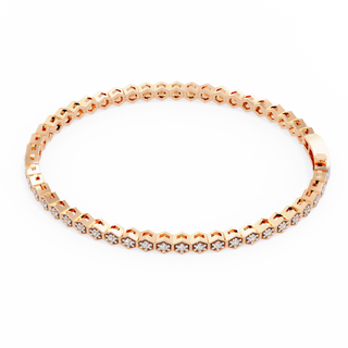 Classic Tennis Bracelet by Aupulent Jewellery 100% certified lab grown diamonds