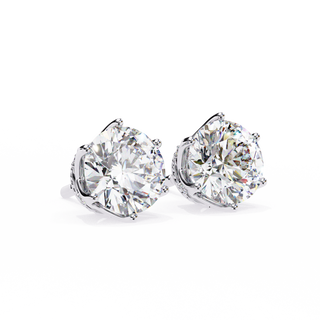 Royal Crown Lab Grown Diamond Earrings by Aupulent Jewellery 100% certified lab grown diamonds