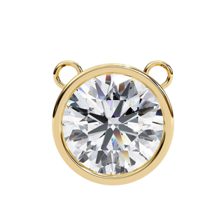 Round Brilliance Pendant by Aupulent Jewellery 100% certified lab grown diamonds