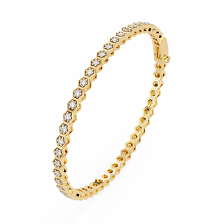 Classic Tennis Bracelet by Aupulent Jewellery 100% certified lab grown diamonds