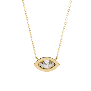 Marquise Pendant by Aupulent Jewellery 100% certified lab grown diamonds