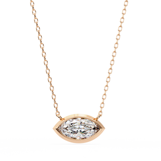 Marquise Pendant by Aupulent Jewellery 100% certified lab grown diamonds