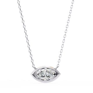 Marquise Pendant by Aupulent Jewellery 100% certified lab grown diamonds